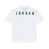 New Jordan Letter Kids' Top Summer Children Aged 3 7 Years Old White HM4779-100
