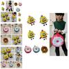 Sweet Donut Eggshell Backpack For Kindergarten Kids Cute And Durable