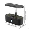 Hydroponics Growing System Garden Planter for Harvest Vegetable Lettuce Home Black