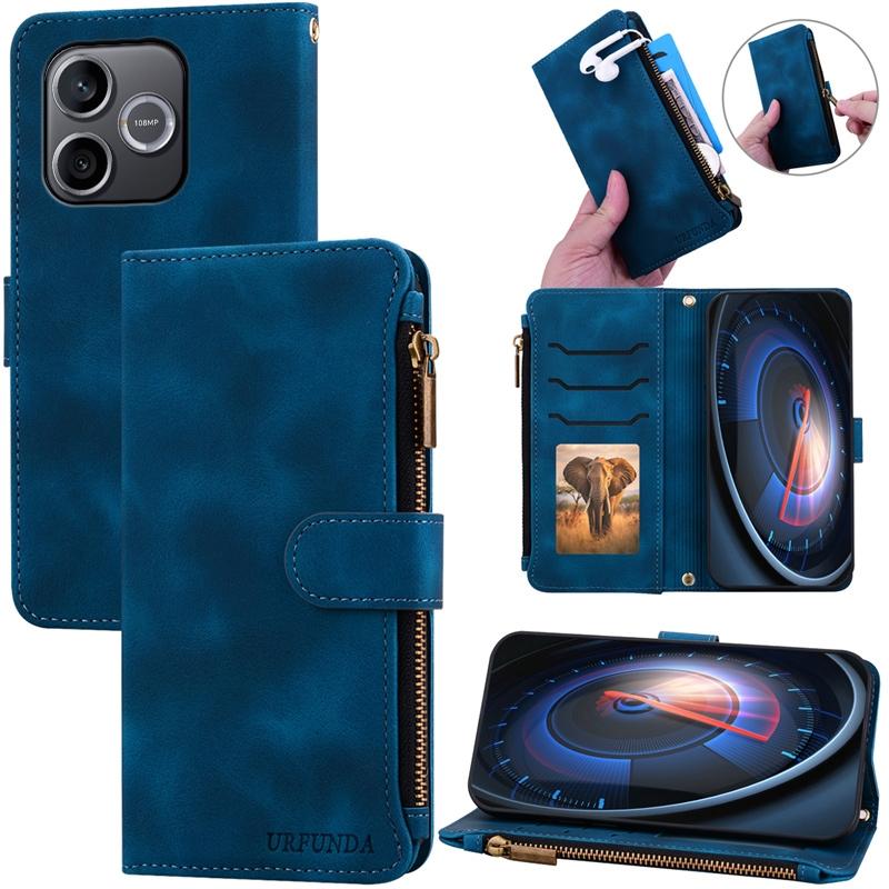 Per Honor 600 Lite Custodia Portafoglio Cerniera Flip Copertura in Pelle Per Honor 600 Lite Custodia Libro Copri Telefono Coque Fundas Honor600 Lite