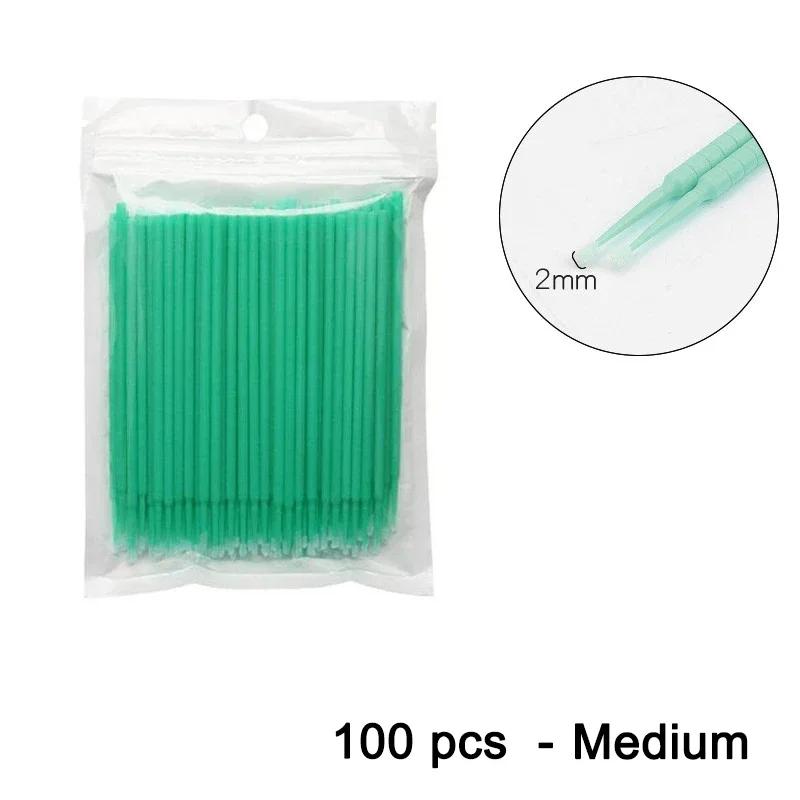 100Pcs/pack Car Detailing Brush Car Maintenance Wash Tools Brush Paint Touch-up Pen Small Tip Mini Head Brush Auto Accessories