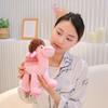 Girl's Heart Pink Desert Camel Doll Plush Toy Small Camel Doll Children's Doll Travel Gift