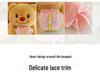 Butter Gift Box Bear Bouquet: Cute Plush Doll for Valentine's Day Girlfriend Gift