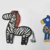 10PCS/Set Cartoon Pony Patten DIY Clothing Accessories Funny No Adhesive Backing Playful Patch Multi-Function 6 Styles