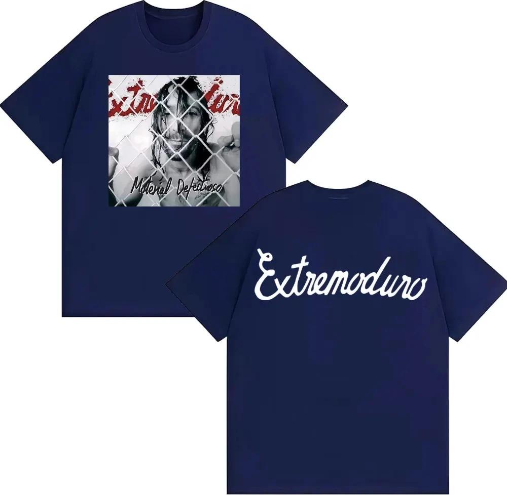 Extremoduro Band TShirt Unisex Fashion Hip Hop Harajuku Style Pure Cotton Loose Streetwear Fashion Women And Unisex Tshirts