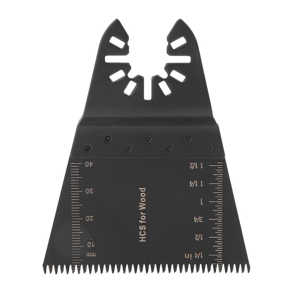 10 Stück 65mm Stahl Universal Mehrzweck Oszillierendes Sägeblatt zum Schneiden von Kunststoff Holz
