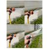 Multipurpose High Pressure Garden Hose Nozzle Ergonomic TPR Handle Durable ABS Body For Effective Landscape Irrigation