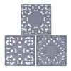 Silicone Material Anti-scalding Pad Square Dining Mats Placemats for Kitchens