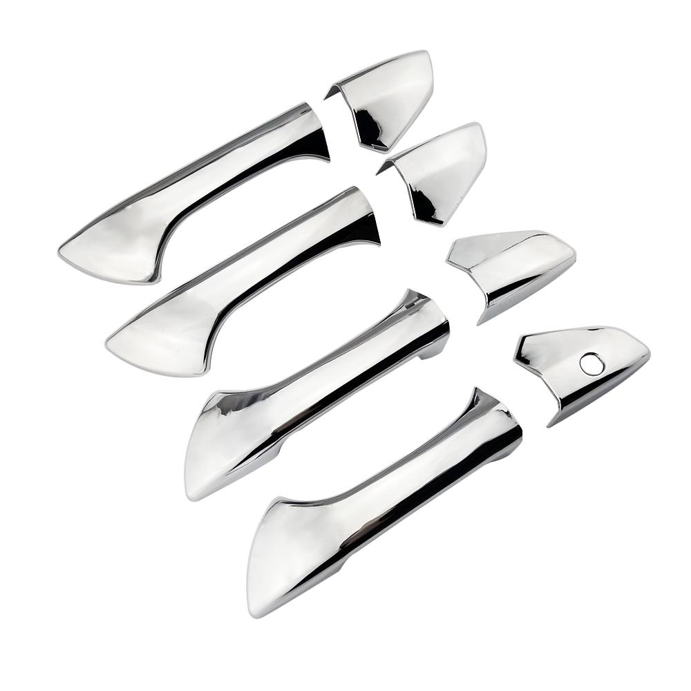 

For Honda Accord 8 Gen 2008-2013 Carbon Fiber Color Modify Refit Chrome Door Handle Cover Decoration Trim Protection Sticker