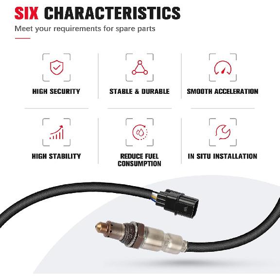 Oxygen Sensor Upstream for 3.5L 3.7L 09-17 for Honda Accord Pilot Odyssey 2010-20 for Acura MDX TLX - Vinrold