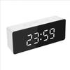 LED Modern Minimalist Digital Alarm Clock with Temperature Display and Creative Desktop Design