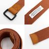 Men'S And Women'S Jeans Bandwidth Simple Teenager Double Ring Buckle Canvas Belt Two Sizes