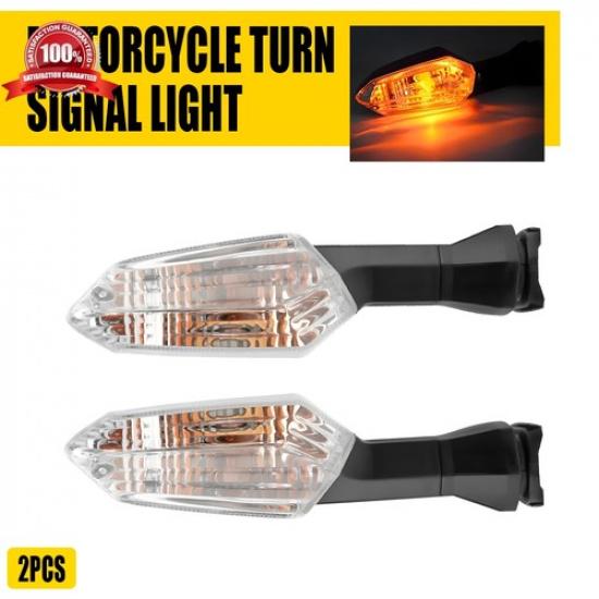 2X Rear Turn Signal Lights Indicator Lamp Amber For KAWASAKI NINJA 650 2012-16
