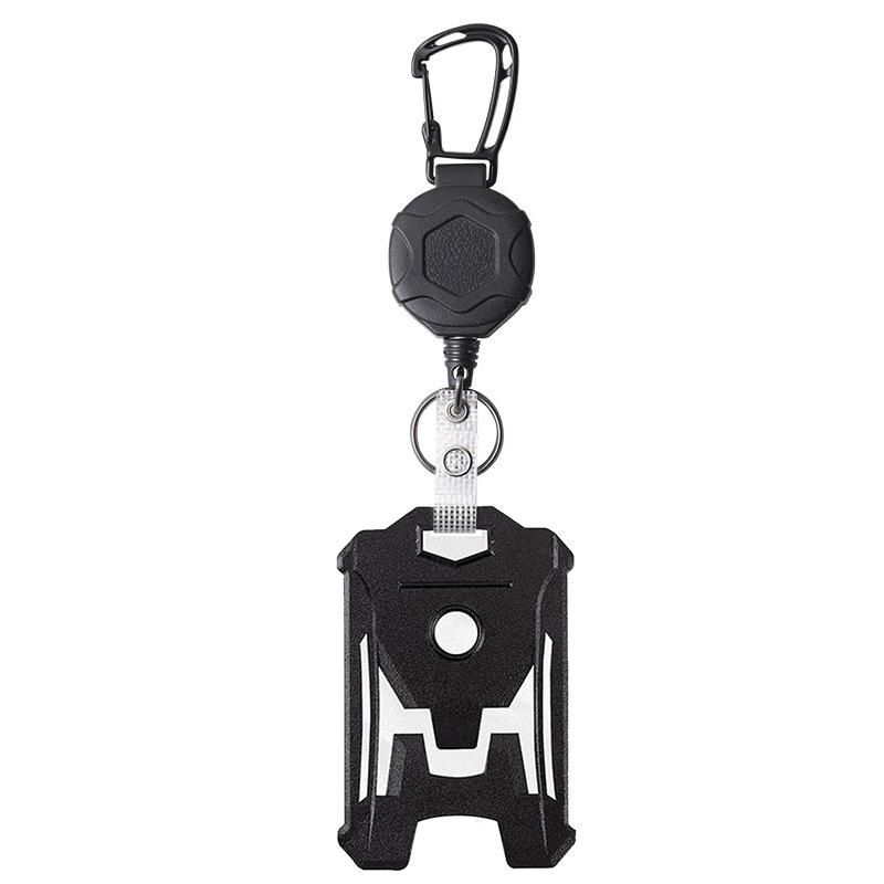 

1Pc Keychain Badge Scroll, Hanging Rope With Id Card Clip, Buckle And Keychain, Suitable For Outdoor Use And Safety A2