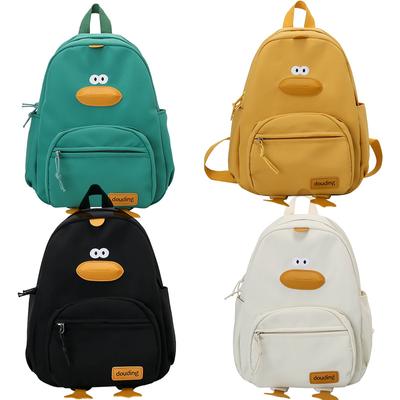 Cartoon School Bag for Boys Girls Primary Canvas Backpacks Cute Children's Backpack Kindergarten Schoolbag Kids Preschool Bags