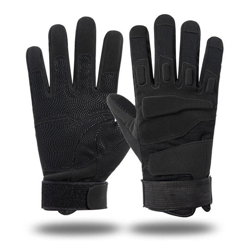 Outdoor Tactical Gloves Field Military Fans Performance Full Finger Gloves Mountaineering Fitness Riding Training Sports Touch Screen Gloves