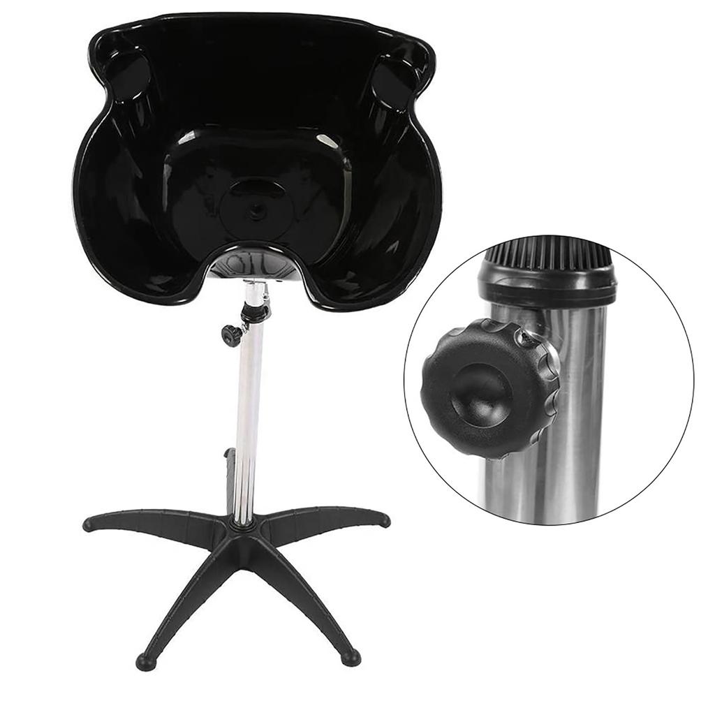 Portable Salon Hair Basin Barber Backwash Stainless Steel Shampoo Hair Treatment