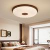 French Mid-Century Ceiling Light with American Retro and Song Dynasty Style - Eye-Friendly Lighting for Bedroom, Dining Room, or Study.