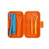 Portable Toothbrush Box Orthodontic Oral Hygiene Tools Kits Interdental Brush Tongue Scraper Travel Toothbrush Teeth Whitening