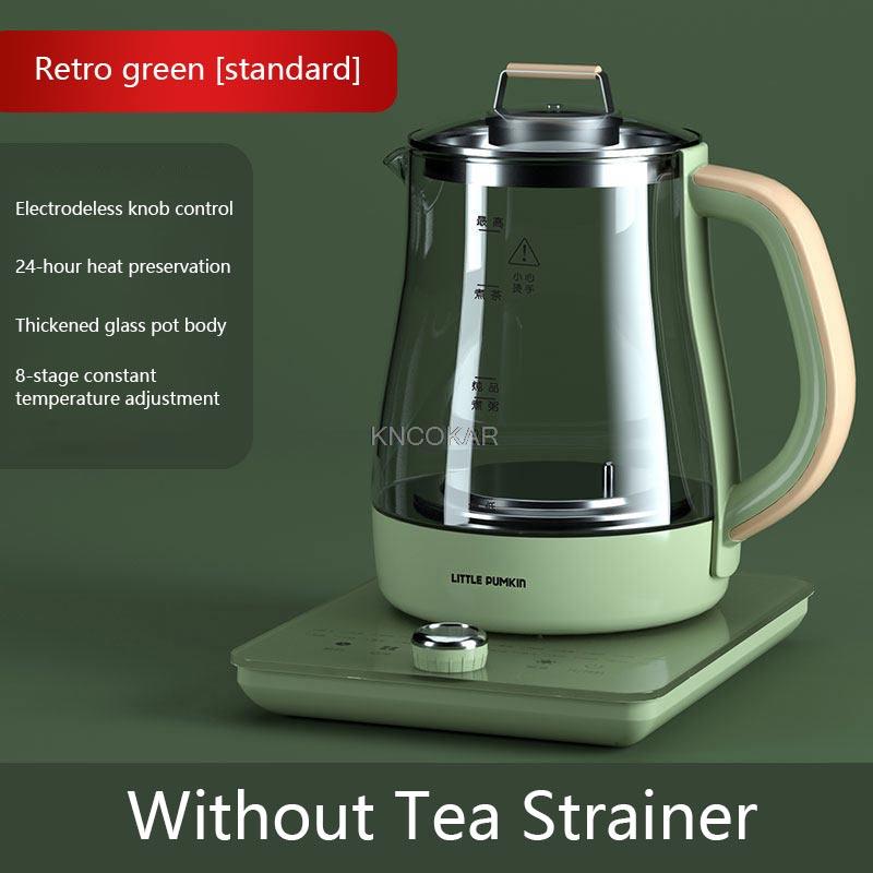 1.8L Health Pot Electric Kettle Voltage Green Multi Tea Maker Full Automatic Glass Household Heating Insulation Tea Stewing Cup