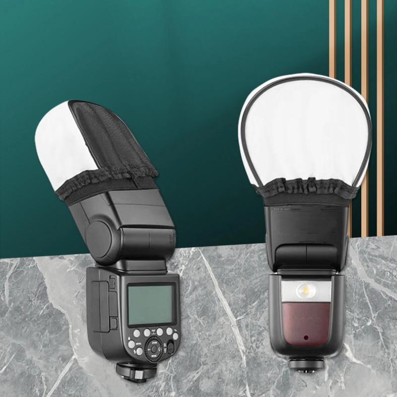 1/3ks Univerzálny Softbox Difúzor Pre Zrkadlovky, Bleskové Svetlá Speedlights Mini Prenosný Ľahký Soft Box