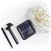 300 LED Solar Courtyard Curtain Lights Outdoor Waterproof Fairy String Lights With 8 Modes for Garden Window Bedroom Wedding