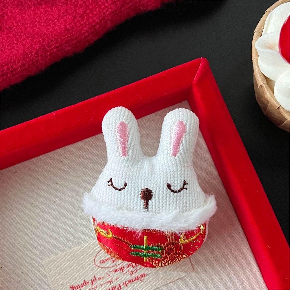 Lucky Lion Dance Brooch Dancing Lion Chinese Style Pin Kawaii Spring Festival Pin  Unisex