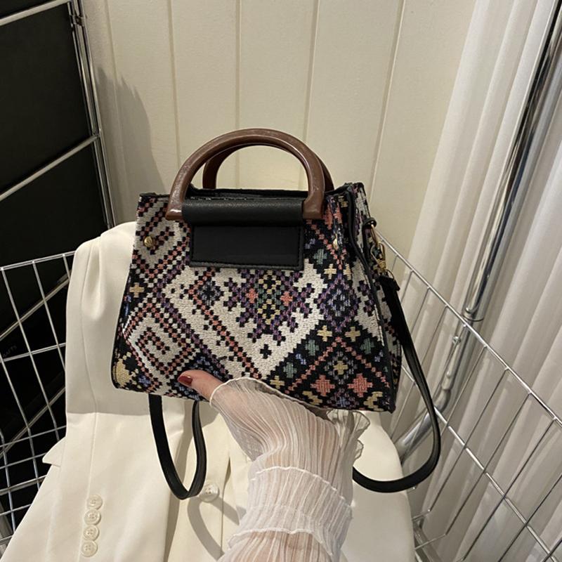 

Yogodlns Новая женская сумка сумки через плечо мода повседневная роскошная дизайнерская модная большая вместительная сумочка и сумка 23x10x17.5cm чёрный