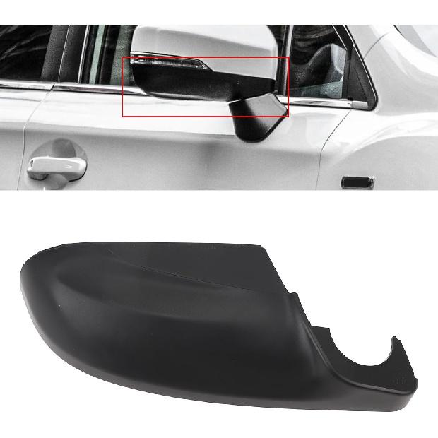 Lower Mirror Cover Black Shockproof Rearview Mirror Lower Trim Covers Replacement for Subaru Impreza Outback (Left: 91054FL20A)