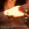Night Light Lying Flat Duck Night Lamp Soft Warm LED Nightlight with Adjustable Brightness Portable Kids Bedside Toy Light Rechargeable Nursery Lamp