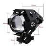 Electric Motorcycle LED Headlight with Laser Cannon and Angel Eye for Scooter Modification (U1-U7 Models)