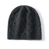 Unisex 100% Pure Cashmere Knit Hat, Korean Style, Warm, Cold-Proof, with Ear Protection for Autumn/Winter.