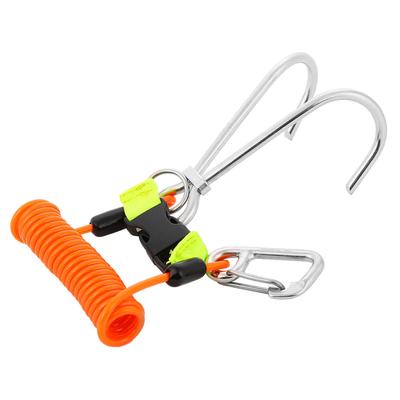 KEEP DIVING Gancho de Arrecife de Acero Inoxidable Accesorios de Seguridad para Buceo (naranja)