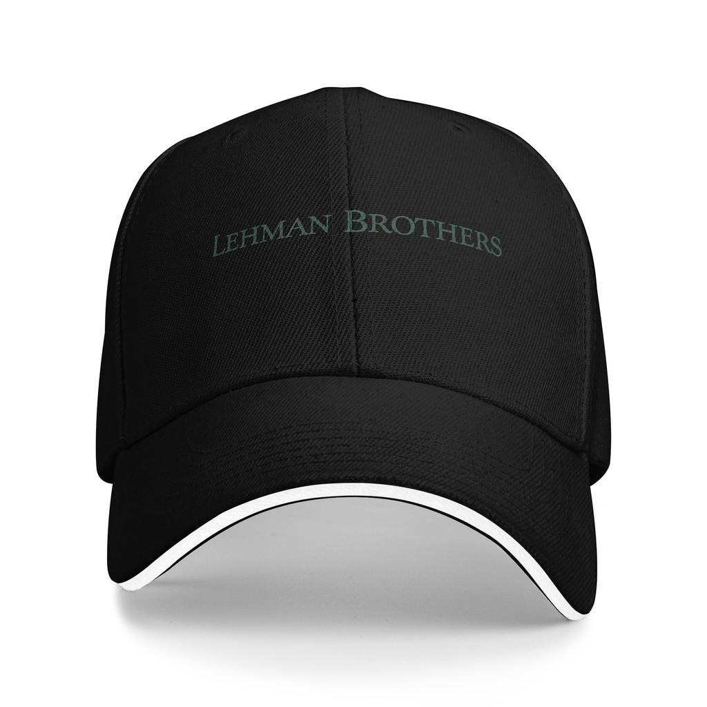 Lehman Brothers Baseball Cap Female Male Print Trucker Hat Summer y2k Retro Outdoor Sports Sunscreen Baseball Caps