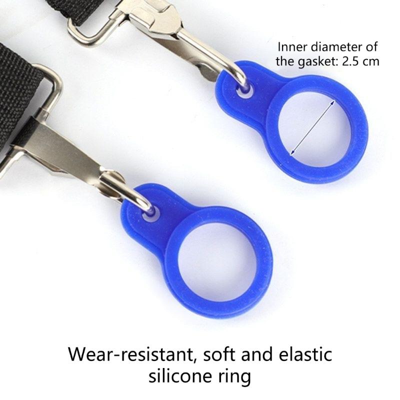 Multipurpose Fishing Rod Carry Strap Adjustable Length Fishing Poles Holder Strap Shoulder Belt Travel Tackle Carriers