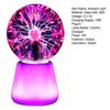 Ball Lightning Lamp with Touch Sensor Magic Ion Sphere Mood Light with Color-Changing Base Interactive Science Decor And Novelty Gift