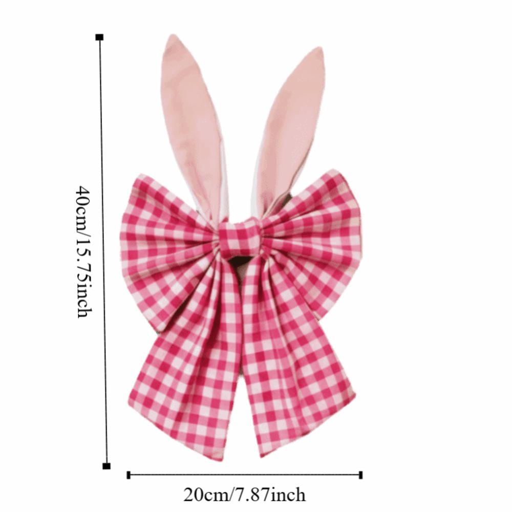 Bunny Ears Design Bunny Ear Bow Decorative Style Tree Topper Bow Easter Wreath Bows  Easter Gifts