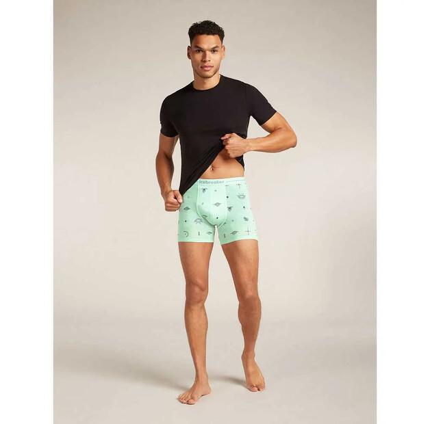 Icebreaker трусы-боксёры Merino 150 Anatomica Explore More