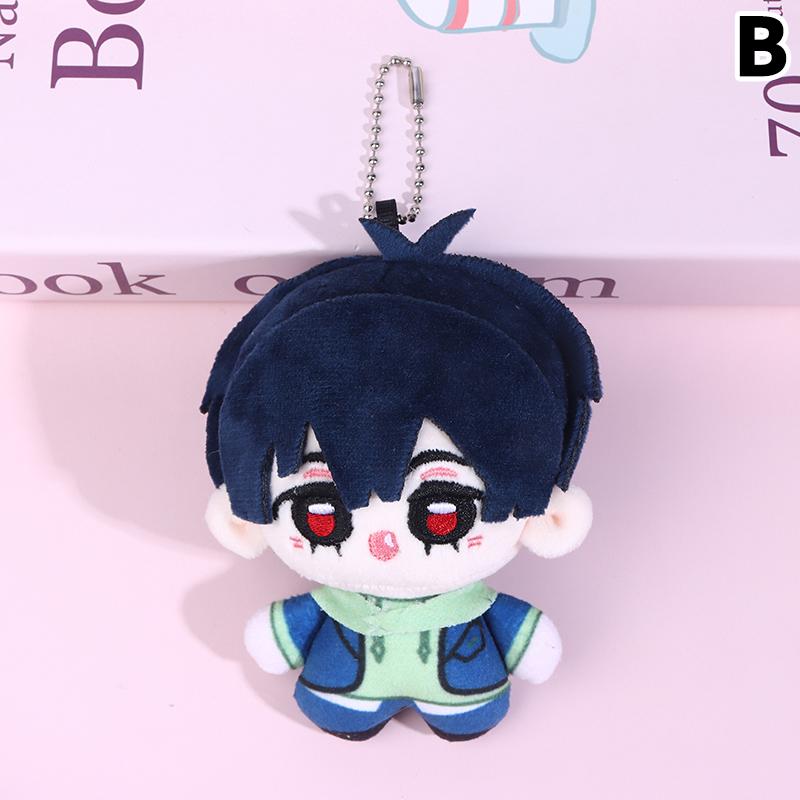 1/5/6Pcs Anime Peripheral Alien Stage Plush Starfish Body Desk Toys Keychain Plush Couple Keyrings Bag Pendants Fans Gift