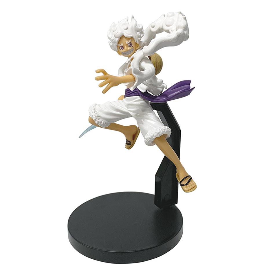 

Anime One Piece Monkey D Luffy Figure Gear 5 Sun God Nika Luffy Action Figurine Pvc Model Collection Decoration Birthday Gifts (As shown-7308)-