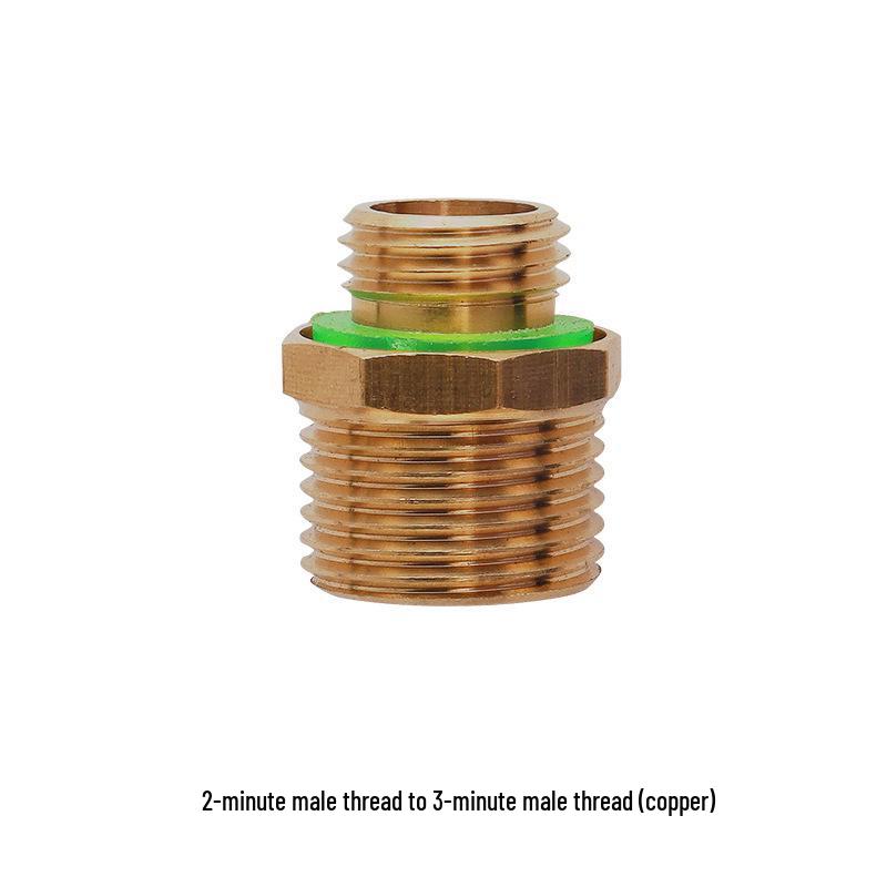 All-Copper Thickened Reducing Joints: Conversion Threads from 1-inch To 6-inch.