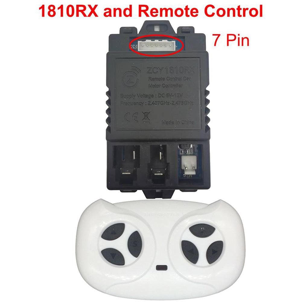 Seven Pin Receiver JR1810RX 6-12V Control Box For Kids Electric Car ZCY1810RX 5/7pin Remote Control Parts