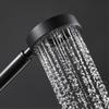 Bathroom Shower ABS Handheld Shower White/Black Round Head Handheld Sprayer Bathroom Accessories