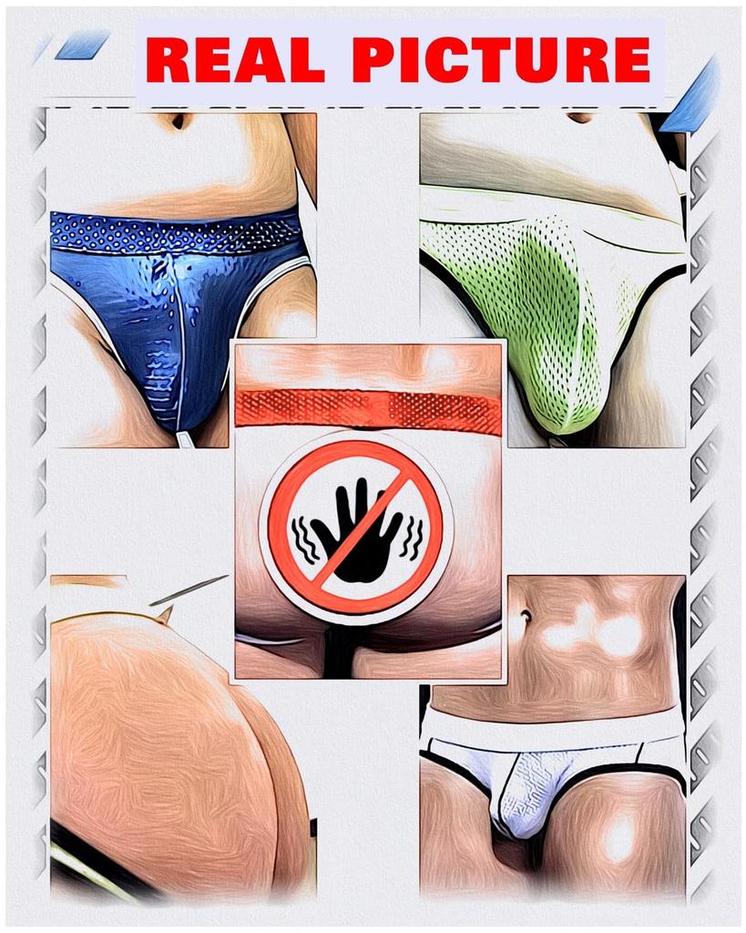 Heureux La Joie Mesh Sexy 3D Design Men's Jockstraps, T-Backs, Lingerie, O-Back Underwear, (JP, Alphabet, M, Yellow)