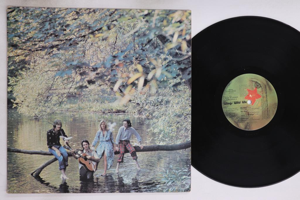 LP Record WINGS - Wild Life 2C06204946 APPLE 1971 France Rock Used