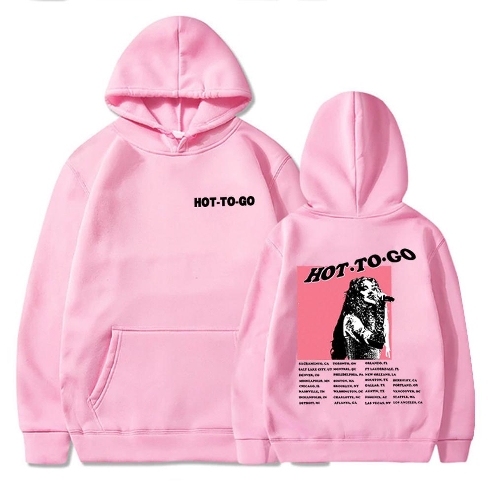 Худи Chappell Roan HOT TO GO Худи для фанатов Chappell Roan Унисекс Harajuku Свитшоты с длинным рукавом S