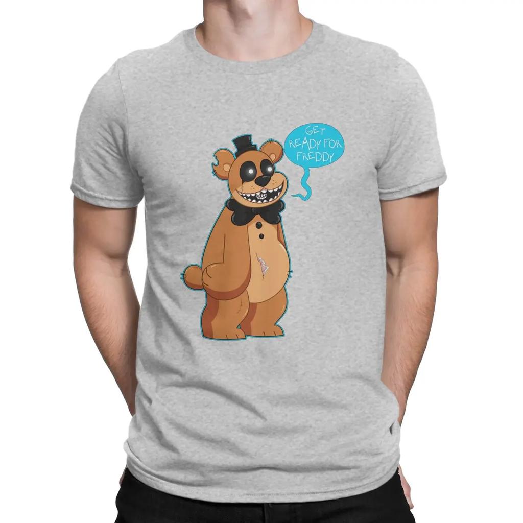 Ready For F-Freddys Hip Hop TShirt F-Fazbears Leisure T Shirt Newest Stuff For Adult