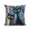 Animal Print Cushion Cover Soft Plush Cartoon Decor For Living Room Sofa