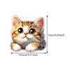 Funny Cat Car Sticker Vinyl Decal Waterproof Rear Window Motorcycle Camper Bumper Truck Laptop Decoration Y22