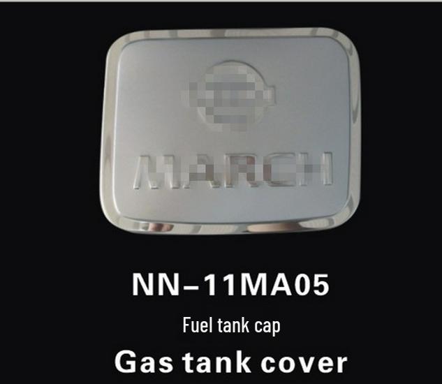 March Special Stainless Steel Fuel Tank Cap Sticker Modification Boutique